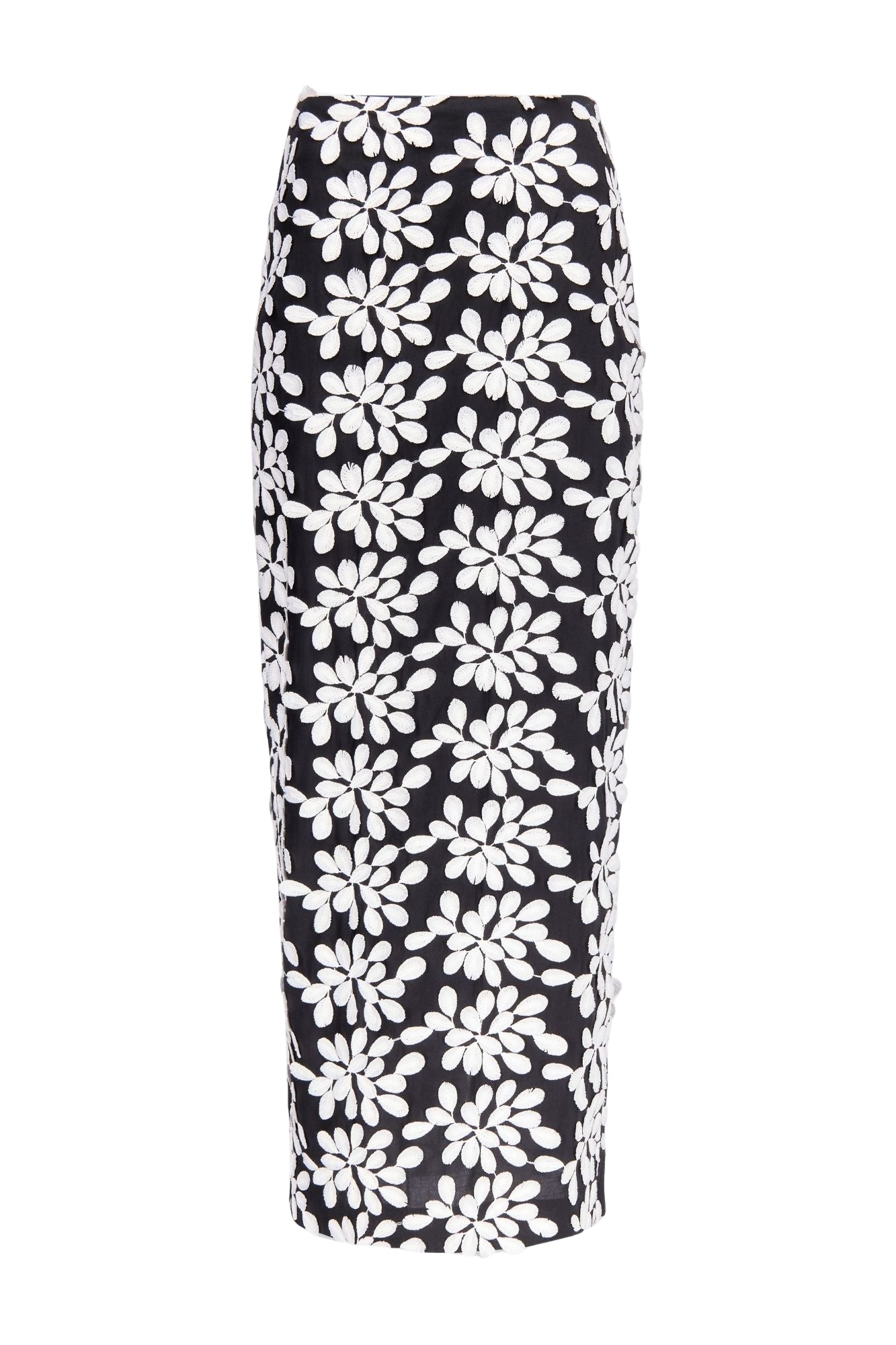 Destree-Embroided-Pencil-Skirt-With-Floral-Details98250_nobg Destree Embroided Pencil Skirt With Floral Details - Destree - Graphic Parisian Fashion - Shop at Luxury Shoes