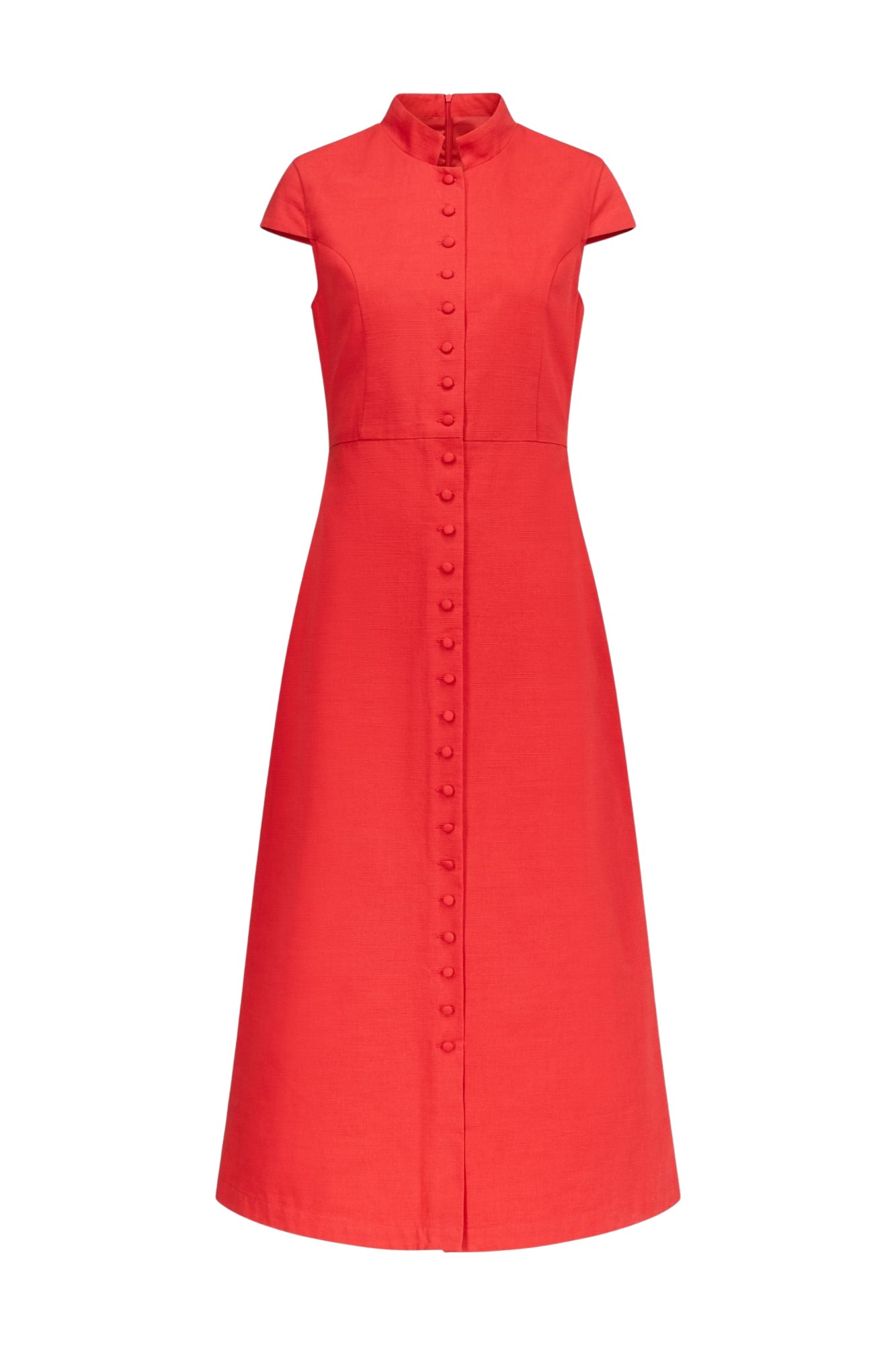 Destree-Red-Amoako-Summer-Dress18166_nobg Destree Red Amoako Summer Dress - Destree - Graphic Parisian Fashion - Shop at Luxury Shoes