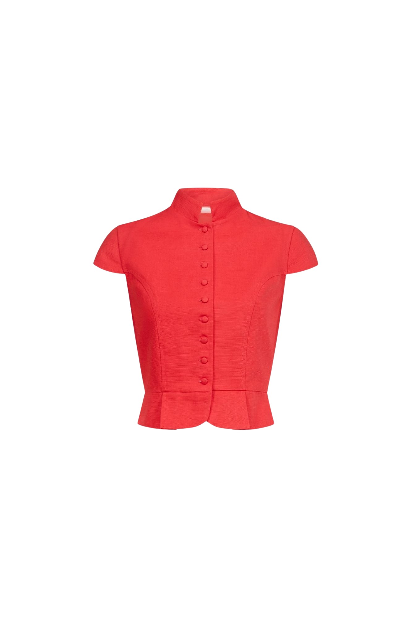 Destree-Red-Textured-Sleeveless-Summer-Top70268_nobg Destree Red Textured Sleeveless Summer Top - Destree - Graphic Parisian Fashion - Shop at Luxury Shoes