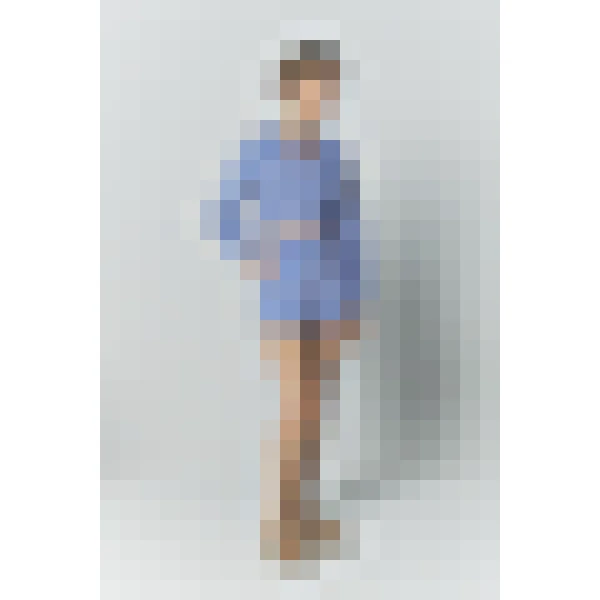 Destree Striped Pleated Cotton Shorts - Destree - Graphic Parisian Fashion - Shop at Luxury Shoes 