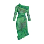 Erdem-Floral-Print-Organza-Cloque-Draped-Midi-Dress-coveti26492_nobg Erdem Floral Print Organza Cloque Draped Midi Dress - Dresses - British Romantic Luxury at Luxury Shoes