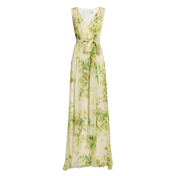 Erdem Floral Print Silk Creponne Sleeveless Gown - Dresses - British Romantic Luxury at Luxury Shoes 