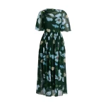 Erdem-Floral-Silk-Voile-Short-Sleeve-Midi-Dress-coveti91314_nobg Erdem Floral Silk Voile Short Sleeve Midi Dress - Dresses - British Romantic Luxury at Luxury Shoes
