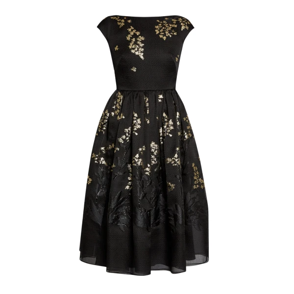 Erdem Organza Fil Coupé Midi Dress - Dresses - British Romantic Luxury at Luxury Shoes 