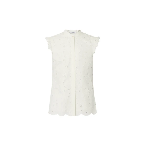 Erdem Sleeveless Top - Tops - British Romantic Luxury at Luxury Shoes 