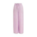 Essentiel Antwerp Lilac Relaxed-Fit Trousers With Drawstring Hems - Essentiel Antwerp Pants - Colorful Belgian Design - Shop at Luxury Shoes 