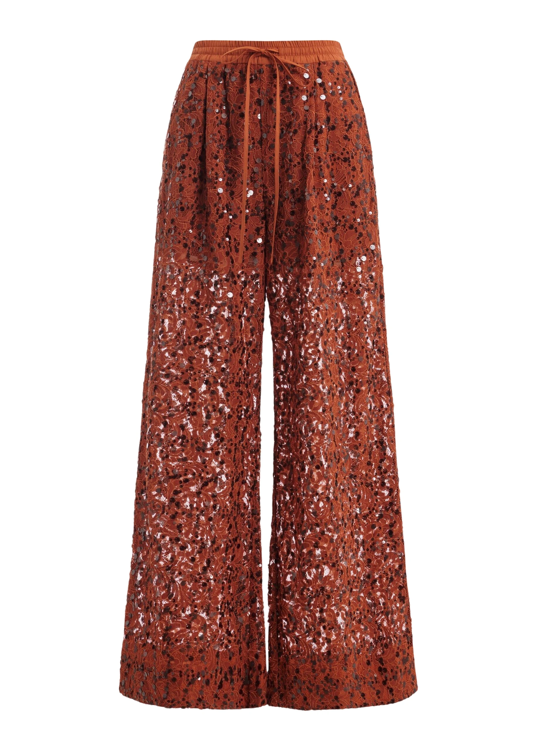 Essentiel-Antwerp-Rust-Sequin-Embellished-Wide-Leg-Trousers-scaled23880_nobg Essentiel Antwerp Rust Sequin-Embellished Wide-Leg Trousers - Essentiel Antwerp Pants - Colorful Belgian Design - Shop at Luxury Shoes