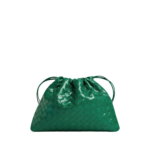 Khaite Women's Dustbag in Jungle - Green Shoulder & Crossbody Bags - The Lotus Tote Bag - Shop at Luxury Shoes 