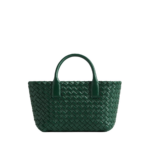 Khaite Women's Mini Cabat in Emerald green - Green Mini Bags - The Lotus Tote Bag - Shop at Luxury Shoes 
