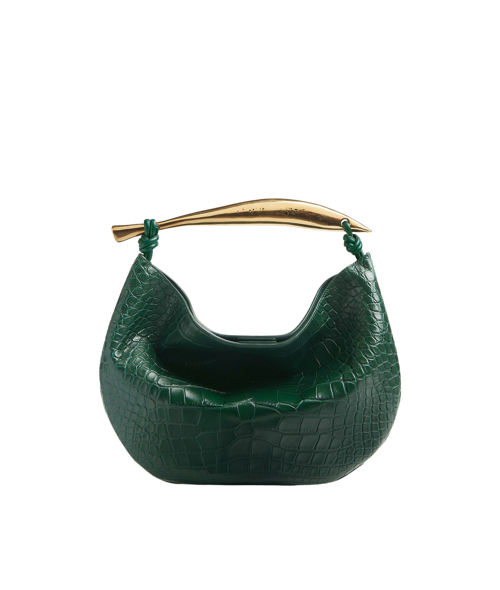 Green-Womens-Sardine-in-Emerald-green-coveti76531_nobg Khaite Women's Sardine in Emerald green - Green Totes & Top-Handle Bags - The Lotus Tote Bag - Shop at Luxury Shoes