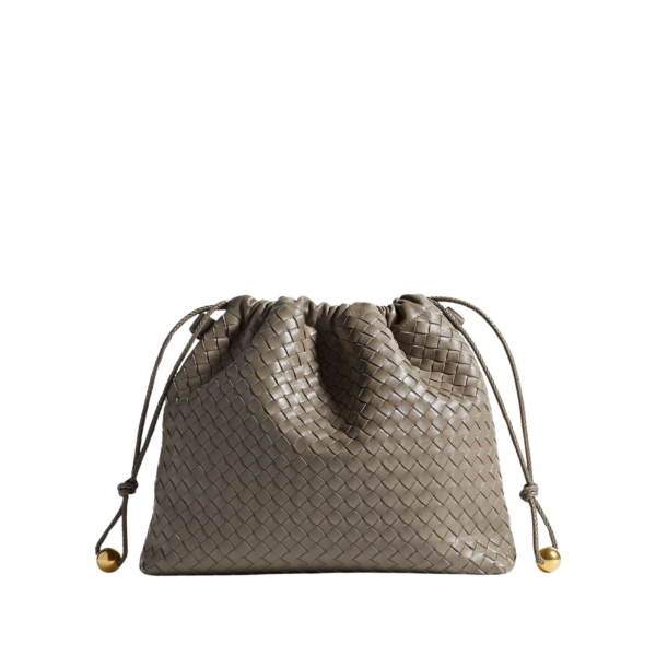 Khaite Women's Large Dustbag in Grey clay - Grey Totes & Top-Handle Bags - The Lotus Tote Bag - Shop at Luxury Shoes 
