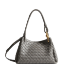 Grey-Womens-Parachute-in-Basalt-coveti90601_nobg Khaite Women's Parachute in Basalt - Grey Shoulder & Crossbody Bags - The Lotus Tote Bag - Shop at Luxury Shoes