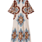 La-Double-J-Artemis-Dress-Palazzo-Placee-Chocolate-in-Cotton-Poplin16665_nobg La DoubleJ Artemis Dress Palazzo Placée Chocolate in Cotton Poplin - Dresses - Milanese Maximalist Fashion at Luxury Shoes
