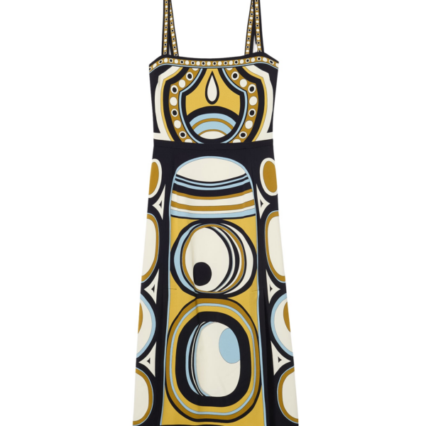 La DoubleJ Cerere Dress Farfalla Buttercream in Silk Chiffon - Dresses - Milanese Maximalist Fashion at Luxury Shoes 