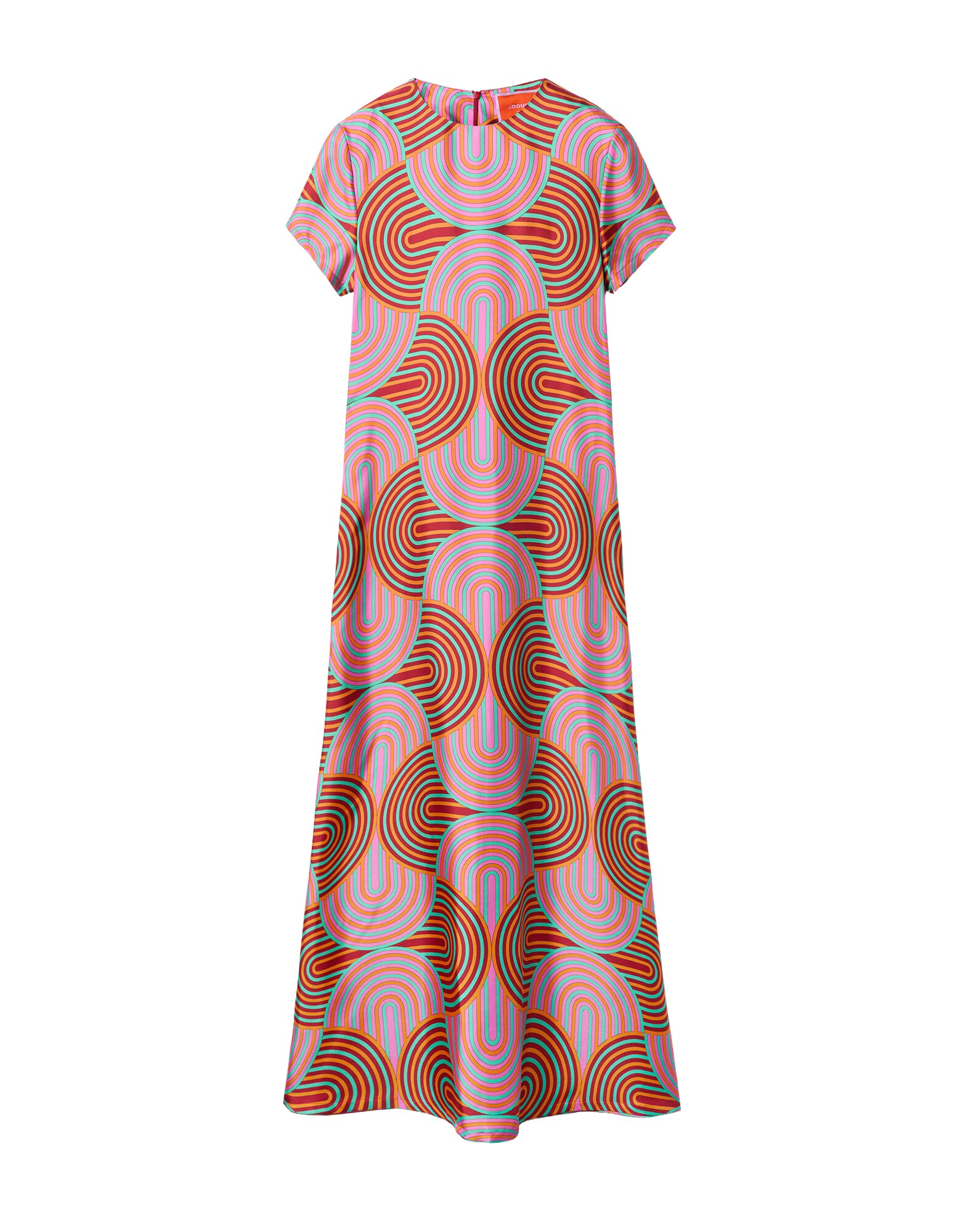 La-Double-J-Chemise-Swing-Dress-Florence-Placee-Ivory-in-Silk-Twill46036_nobg La DoubleJ Chemise Swing Dress Florence Placée Ivory in Silk Twill - Dresses - Milanese Maximalist Fashion at Luxury Shoes