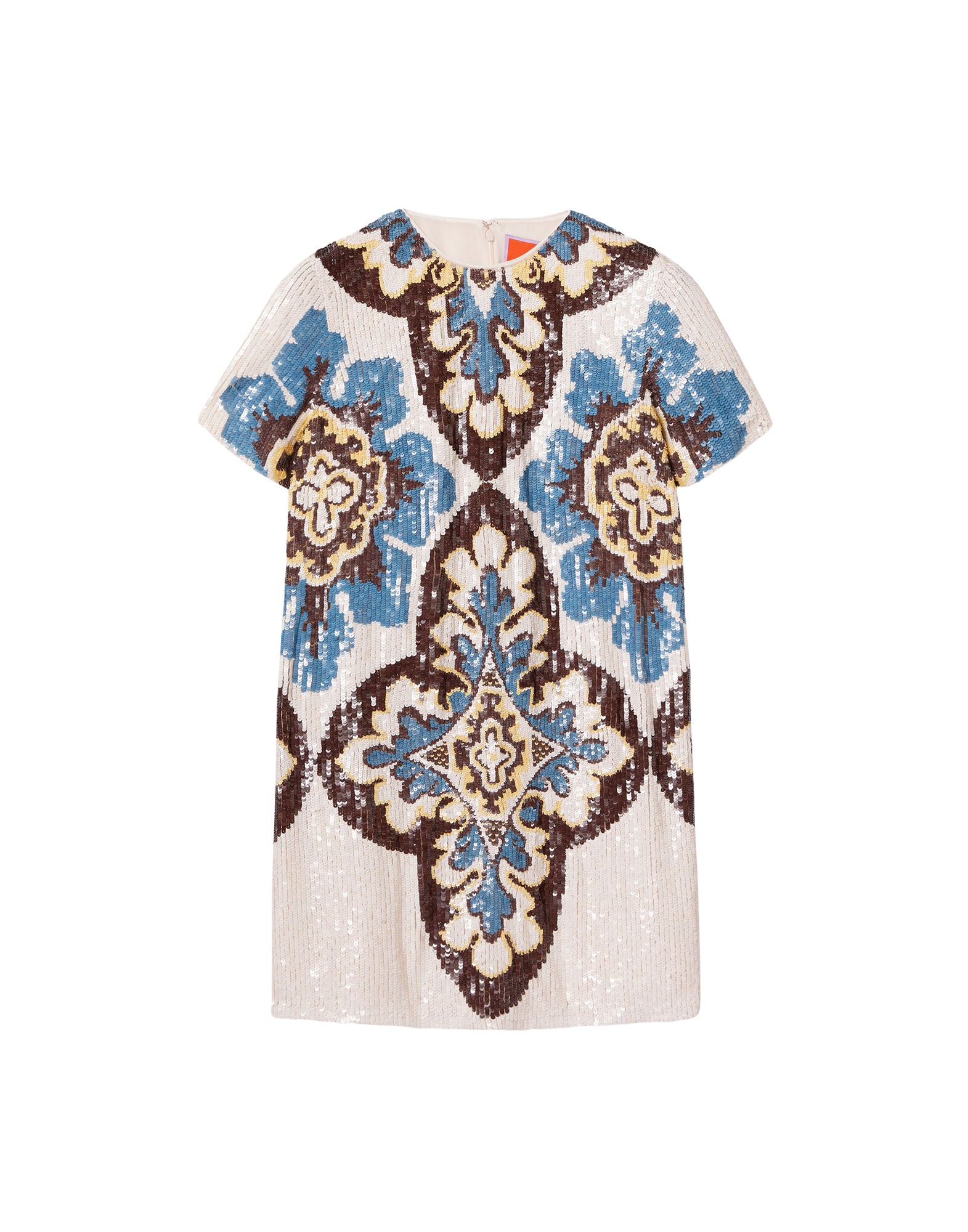 La-Double-J-Chemise-Swing-Dress-Jive-Macro-White-in-Silk-Twill70833_nobg La DoubleJ Chemise Swing Dress Jive Macro White in Silk Twill - Dresses - Milanese Maximalist Fashion at Luxury Shoes