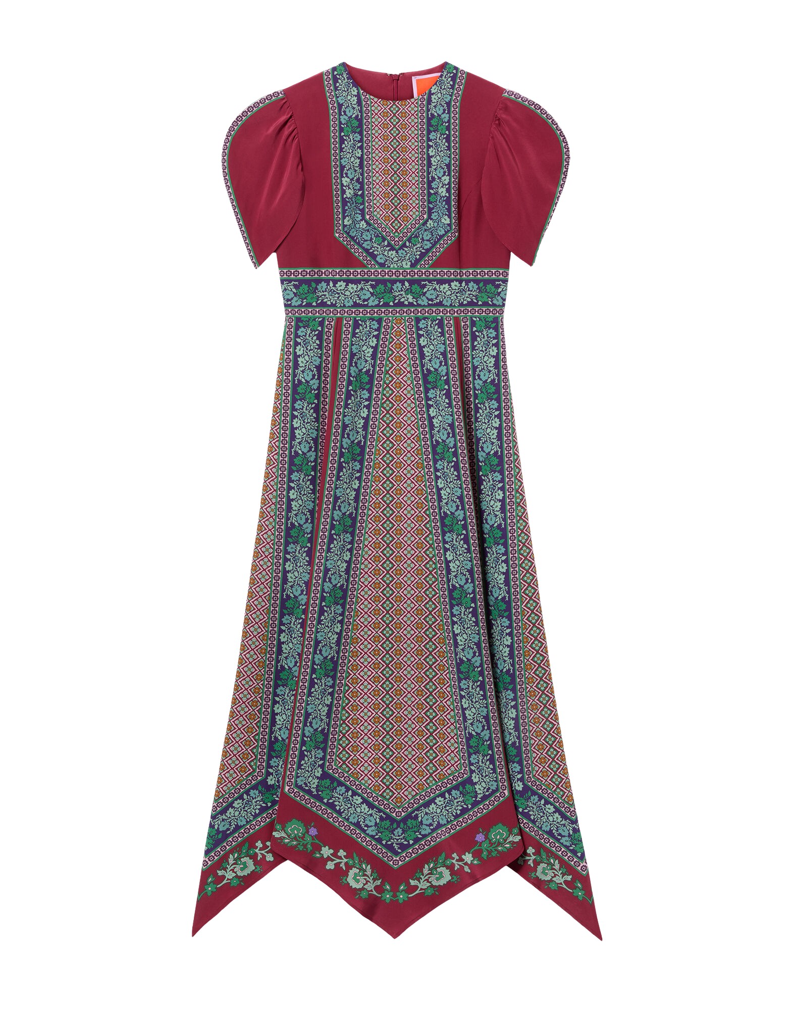 La-Double-J-Cherie-Scarf-Dress-Regalia-Placee-Red-in-Crepe-De-Chine65431_nobg La DoubleJ Cherie Scarf Dress Regalia Placée Red in Crepe De Chine - Dresses - Milanese Maximalist Fashion at Luxury Shoes