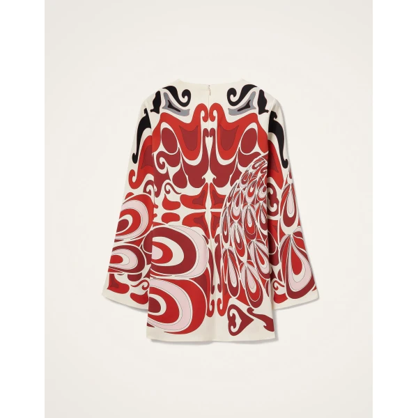 La DoubleJ Chevron Sundress Multicolor Geen & Pink in Cotton Knit Chevron - Dresses - Milanese Maximalist Fashion at Luxury Shoes 