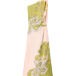 La DoubleJ En Pointe Dress Florette Yellow in Silk Linen Organdie - Dresses - Milanese Maximalist Fashion at Luxury Shoes 