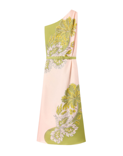 La DoubleJ En Pointe Dress Florette Yellow in Silk Linen Organdie - Dresses - Milanese Maximalist Fashion at Luxury Shoes 