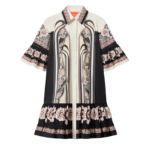 La-Double-J-Gingerbread-Dress-Palazzo-Placee-Chocolate-in-Flat-Cotton-Stretch81979_nobg La DoubleJ Gingerbread Dress Palazzo Placée Chocolate in Flat Cotton Stretch - Dresses - Milanese Maximalist Fashion at Luxury Shoes