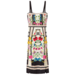 La DoubleJ Ischia Dress Oasis Green in Cotton Poplin - Dresses - Milanese Maximalist Fashion at Luxury Shoes 
