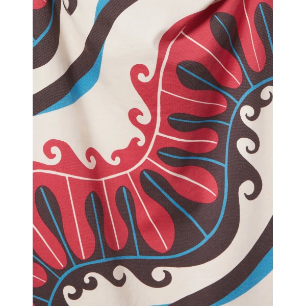 La DoubleJ Lela Dress Pacific Ivory in Compact Jersey - Dresses - Milanese Maximalist Fashion at Luxury Shoes 