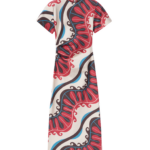 La DoubleJ Lela Dress Pacific Ivory in Compact Jersey - Dresses - Milanese Maximalist Fashion at Luxury Shoes 
