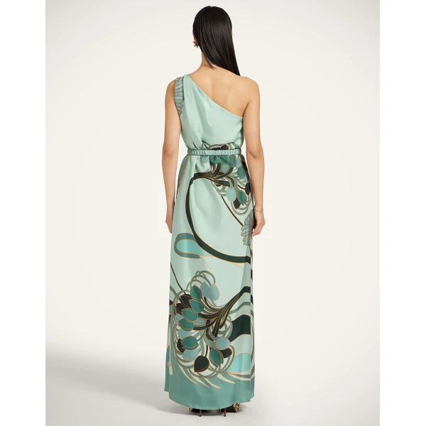 La DoubleJ Lela Mini Dress Phoenix Placée Ivory in Compact Jersey - Dresses - Milanese Maximalist Fashion at Luxury Shoes 
