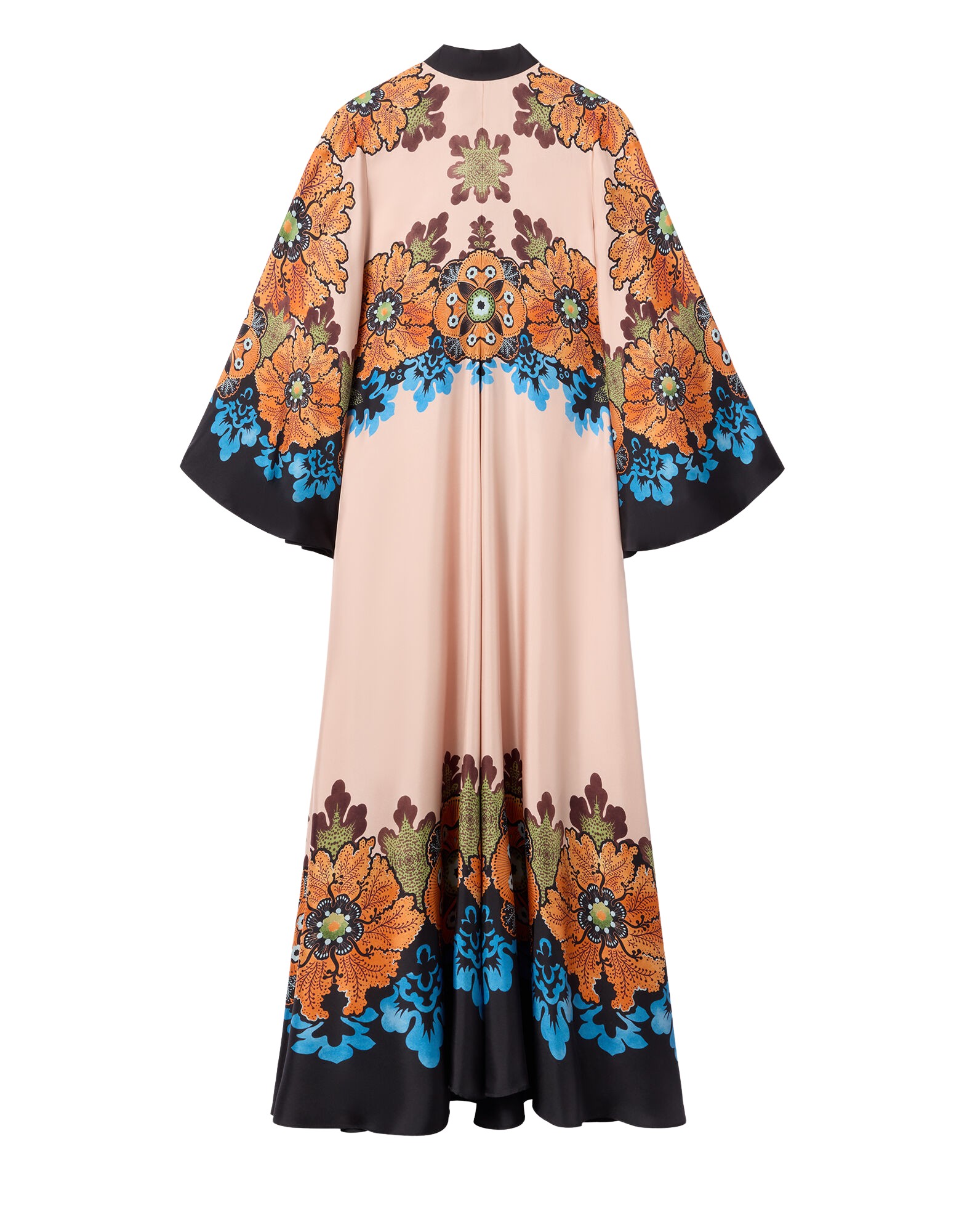 La-Double-J-Magnifico-Dress-Bounty-Placee-Orange-in-Silk-Twill55614_nobg La DoubleJ Magnifico Dress Bounty Placée Orange in Silk Twill - Dresses - Milanese Maximalist Fashion at Luxury Shoes