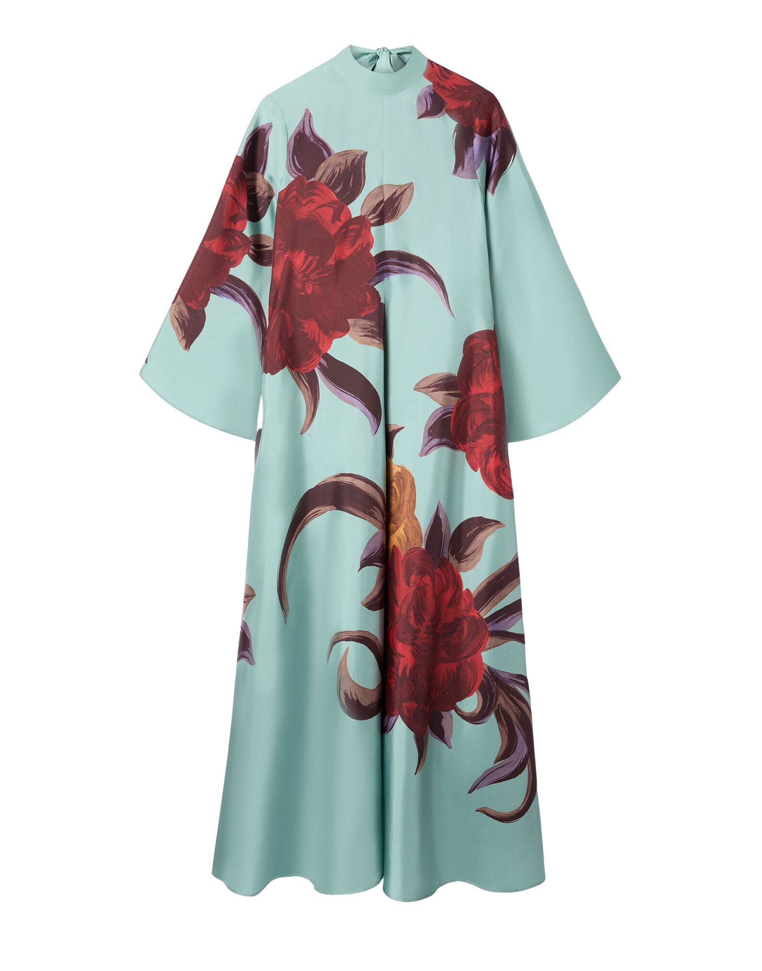 La-Double-J-Magnifico-Dress-Florence-Placee-Ivory-in-Silk-Twill55208_nobg La DoubleJ Magnifico Dress Florence Placée Ivory in Silk Twill - Dresses - Milanese Maximalist Fashion at Luxury Shoes
