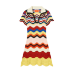 La DoubleJ Magnifico Dress Heath Placée Mint in Silk Twill - Dresses - Milanese Maximalist Fashion at Luxury Shoes 