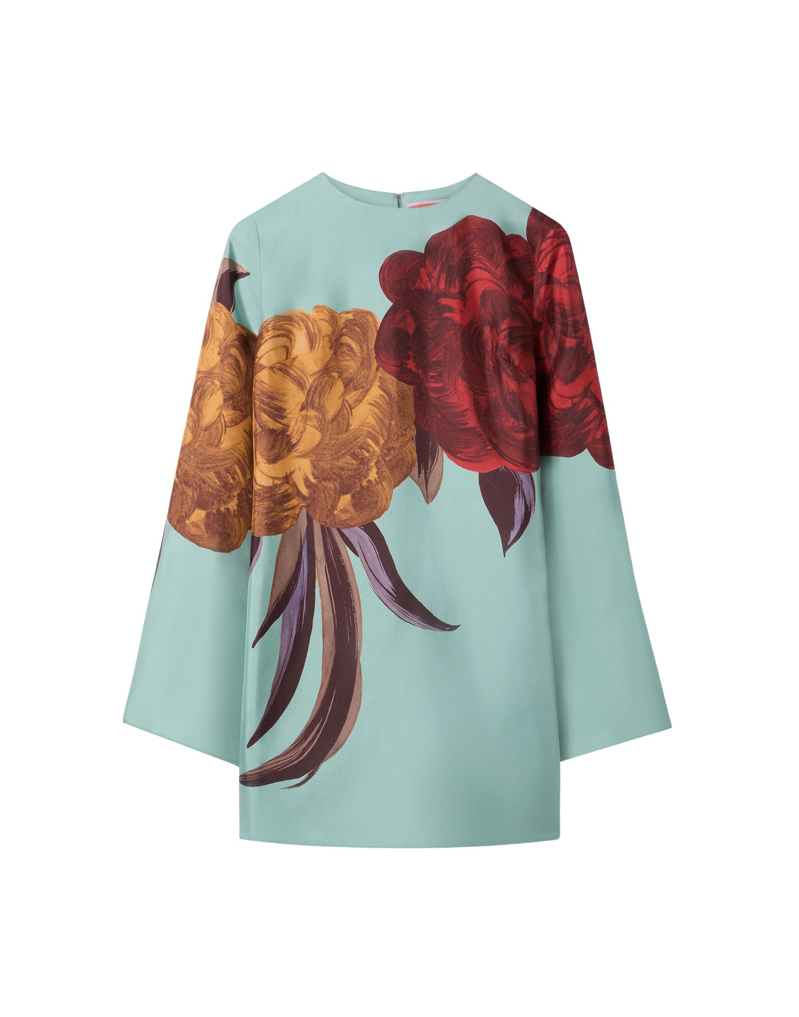 La-Double-J-Magnifico-Dress-Mix-Tiles-Placee-Black-in-Silk-Twill33662_nobg La DoubleJ Magnifico Dress Mix Tiles Placée Black in Silk Twill - Dresses - Milanese Maximalist Fashion at Luxury Shoes