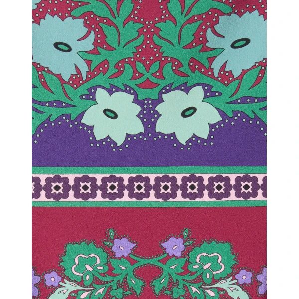 La DoubleJ Magnifico Dress Regalia Placée Red in Silk Twill - Dresses - Milanese Maximalist Fashion at Luxury Shoes 