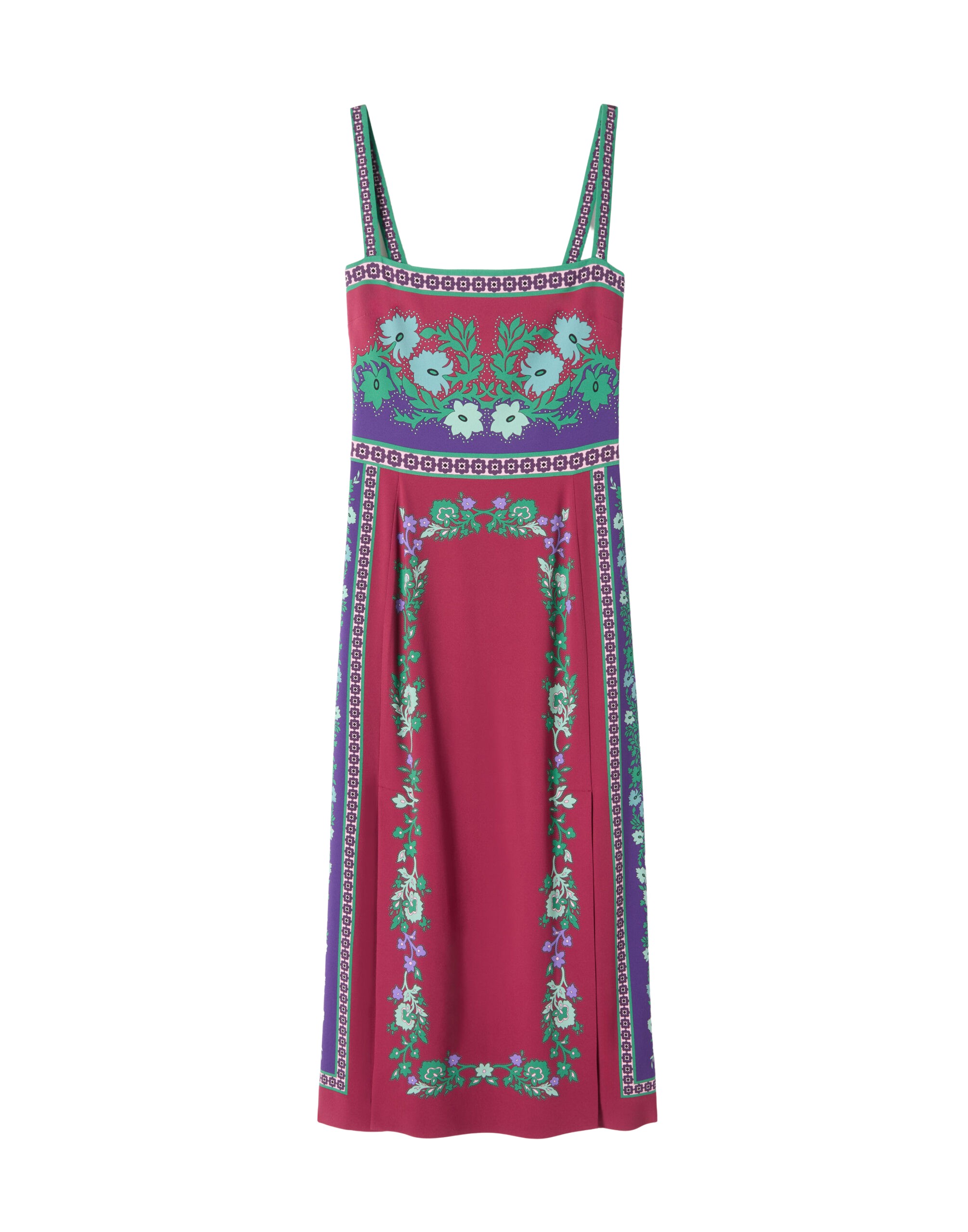 La-Double-J-Magnifico-Dress-Regalia-Placee-Red-in-Silk-Twill-scaled87706_nobg La DoubleJ Magnifico Dress Regalia Placée Red in Silk Twill - Dresses - Milanese Maximalist Fashion at Luxury Shoes