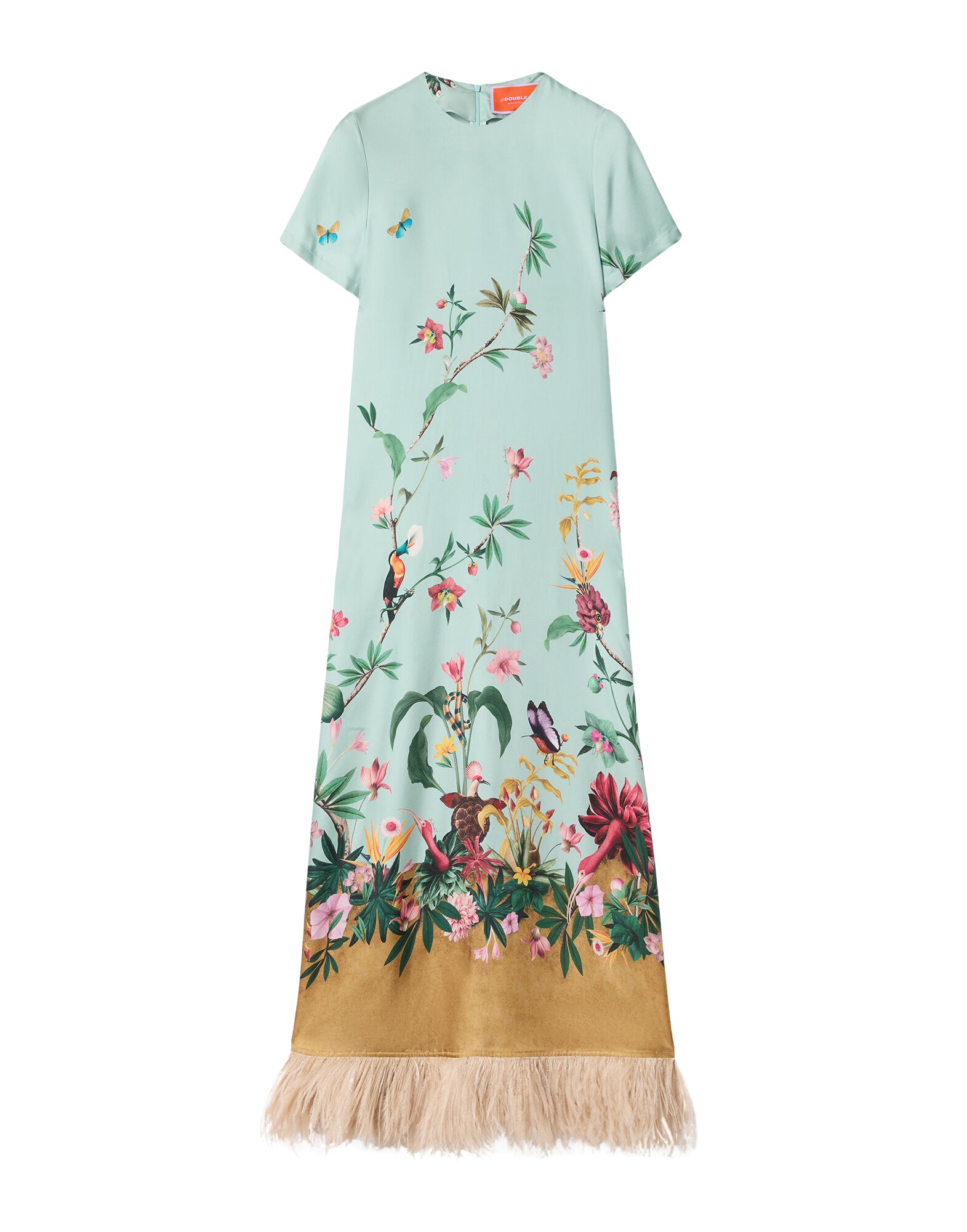 La-Double-J-Magnifico-Dress-Swathe-Placee-Pink-in-Silk-Twill48078_nobg La DoubleJ Magnifico Dress Swathe Placée Pink in Silk Twill - Dresses - Milanese Maximalist Fashion at Luxury Shoes