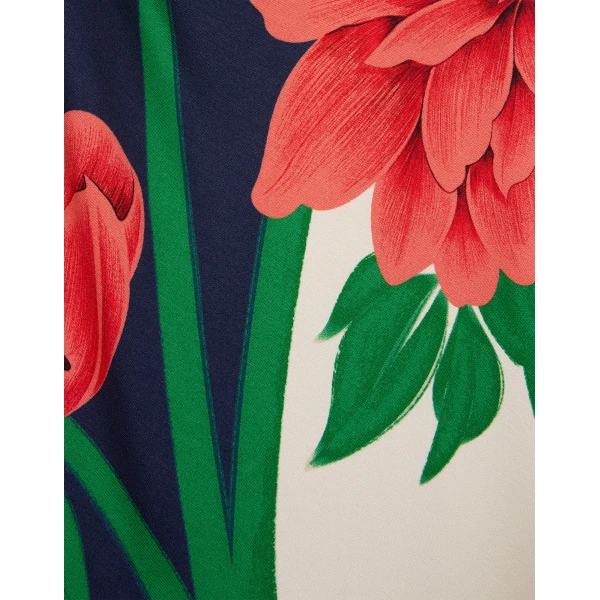 La DoubleJ Marlene Dress Palazzo Placée Lilac in Crepe De Chine - Dresses - Milanese Maximalist Fashion at Luxury Shoes 