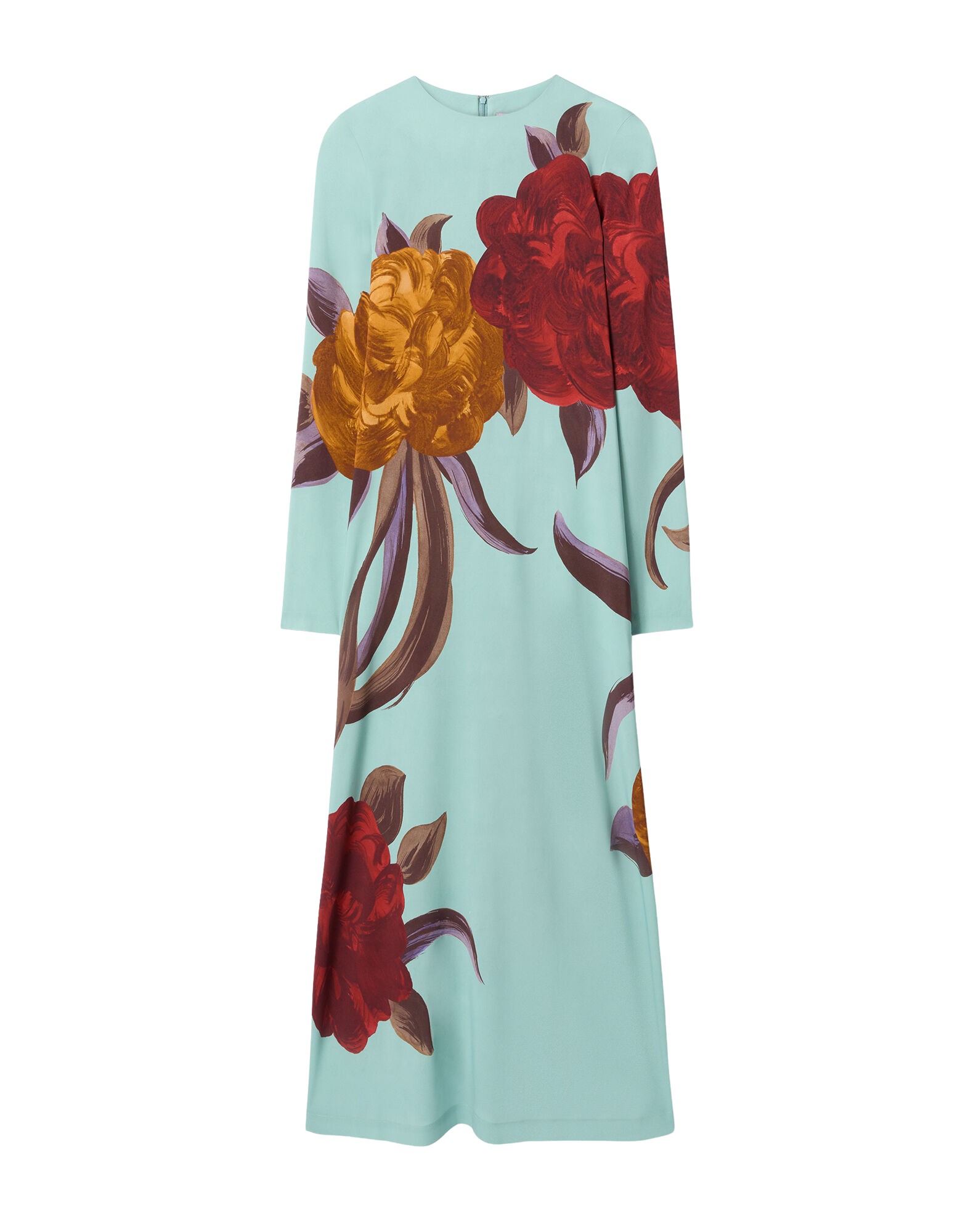 La-Double-J-Mini-Gingerbread-Dress-Iris-Placee-Dark-Orange-in-Flat-Cotton-Stretch97221_nobg La DoubleJ Mini Gingerbread Dress Iris Placée Dark Orange in Flat Cotton Stretch - Dresses - Milanese Maximalist Fashion at Luxury Shoes