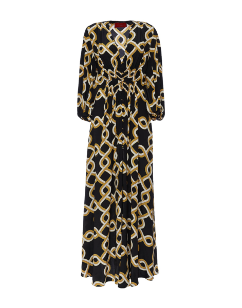 La DoubleJ Mini Portofino Dress Reef White in Printed Lace - Dresses - Milanese Maximalist Fashion at Luxury Shoes 