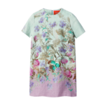 La DoubleJ Mini Swing Dress Heath Placée Mint in Rustic Cotton - Dresses - Milanese Maximalist Fashion at Luxury Shoes 