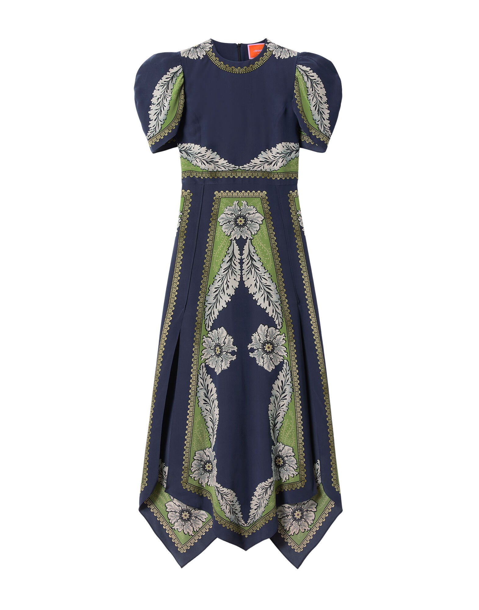 La-Double-J-Mini-Swing-Dress-Swathe-Pink-in-Silk-Twill-With-Feathers42740_nobg La DoubleJ Mini Swing Dress Swathe Pink in Silk Twill With Feathers - Dresses - Milanese Maximalist Fashion at Luxury Shoes