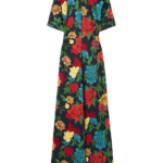 La DoubleJ Naiad Dress Regalia Placée Menta in Silk Chiffon - Dresses - Milanese Maximalist Fashion at Luxury Shoes 