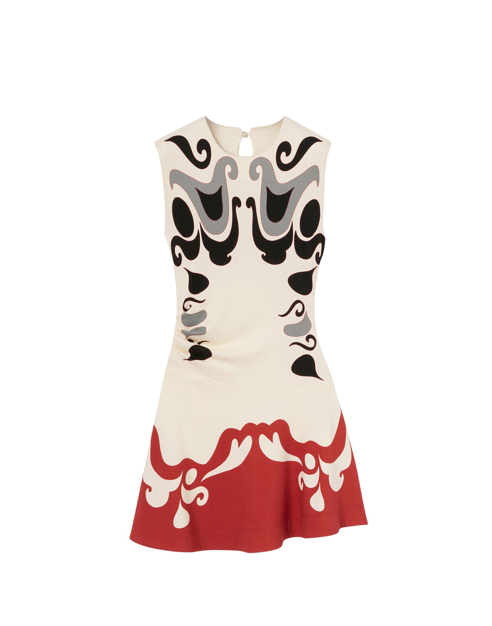 La-Double-J-Roy-Dress-Blooming-Tulip-Placee-Mint-in-Silk-Twill37917_nobg La DoubleJ Roy Dress Blooming Tulip Placée Mint in Silk Twill - Dresses - Milanese Maximalist Fashion at Luxury Shoes