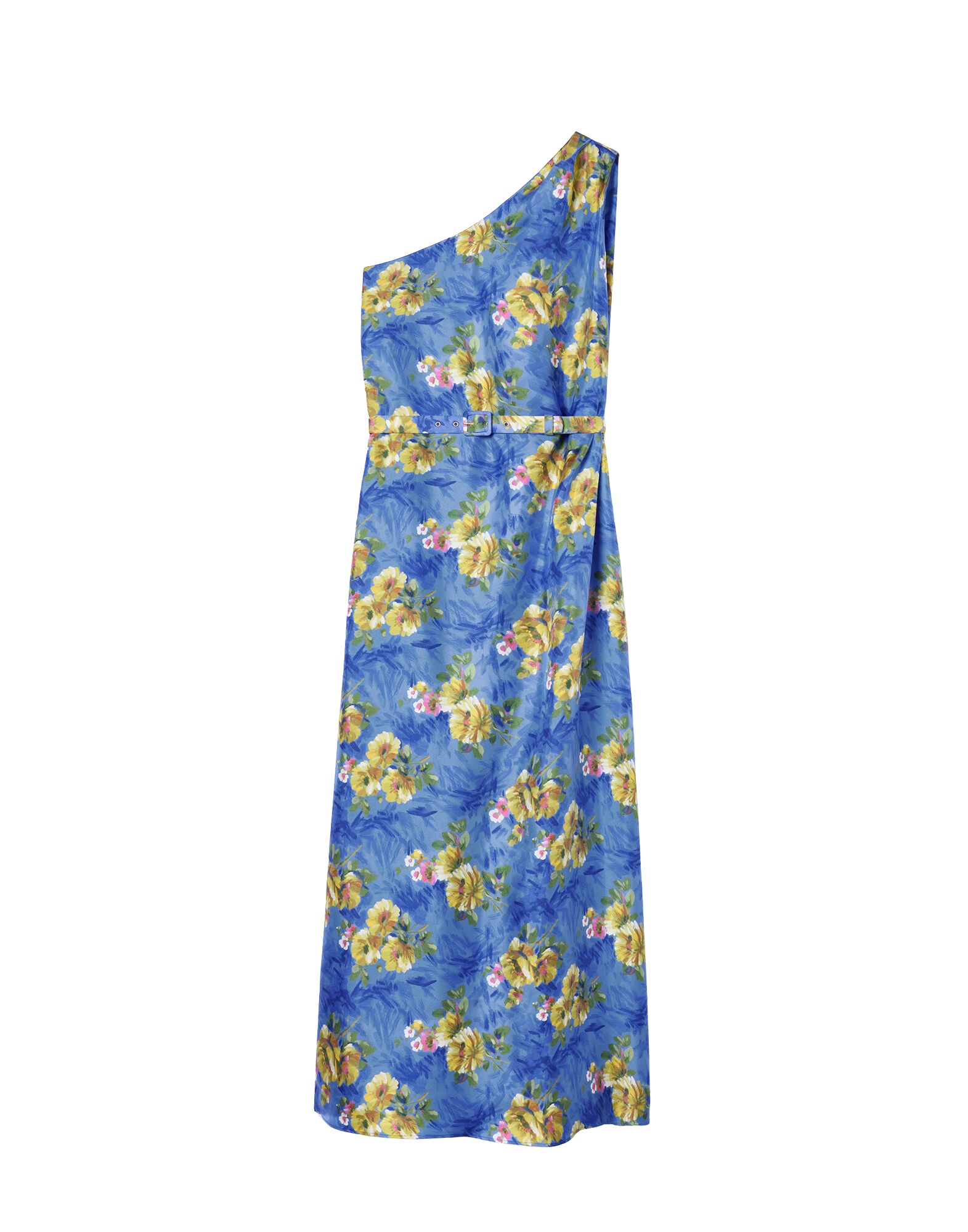 La-Double-J-Roy-Dress-Riptide-Light-Blue-in-Silk-Twill49508_nobg La DoubleJ Roy Dress Riptide Light Blue in Silk Twill - Dresses - Milanese Maximalist Fashion at Luxury Shoes