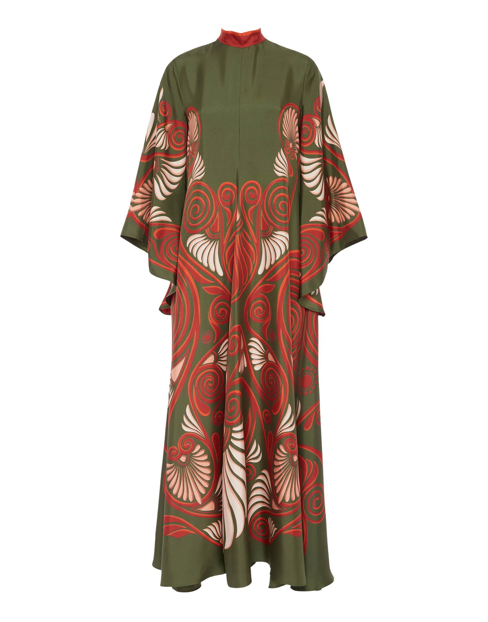 La-Double-J-Sophia-Dress-Windowpane-Red-in-Silk-Mix-Jacquard57336_nobg La DoubleJ Sophia Dress Windowpane Red in Silk Mix Jacquard - Dresses - Milanese Maximalist Fashion at Luxury Shoes