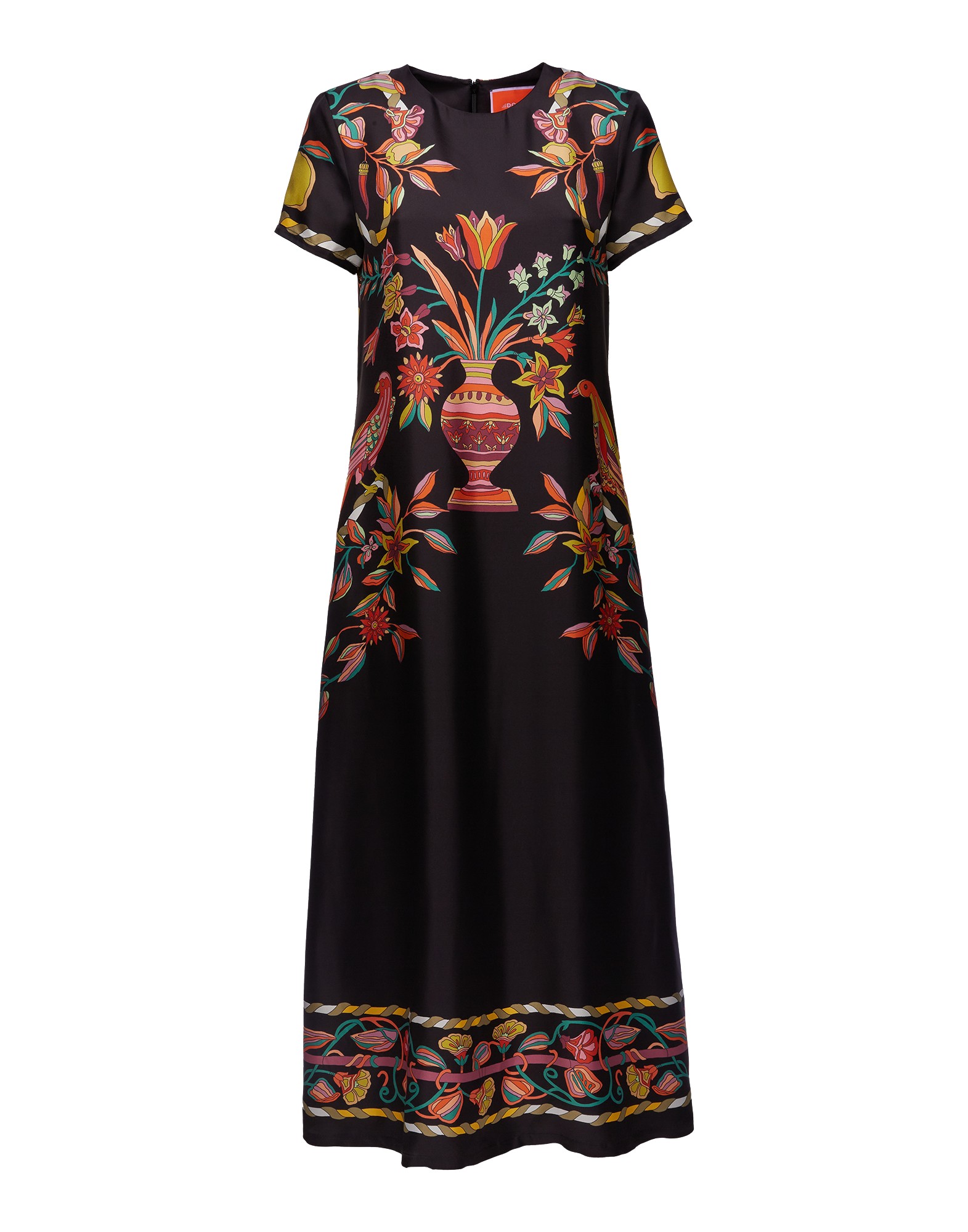 La-Double-J-Sporty-Swing-Dress-Ballata-Black-in-Cotton-Jersey61699_nobg La DoubleJ Sporty Swing Dress Ballata Black in Cotton Jersey - Dresses - Milanese Maximalist Fashion at Luxury Shoes