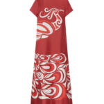 La DoubleJ Sporty Swing Dress Oasis Green in Cotton Jersey - Dresses - Milanese Maximalist Fashion at Luxury Shoes 