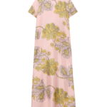 La DoubleJ Sublime Dress Solid Peach in Fluid Jersey - Dresses - Milanese Maximalist Fashion at Luxury Shoes 