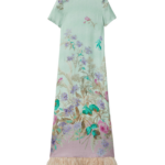 La DoubleJ Super Mini Swing Dress Palazzo Chocolate in Paillettes - Dresses - Milanese Maximalist Fashion at Luxury Shoes 