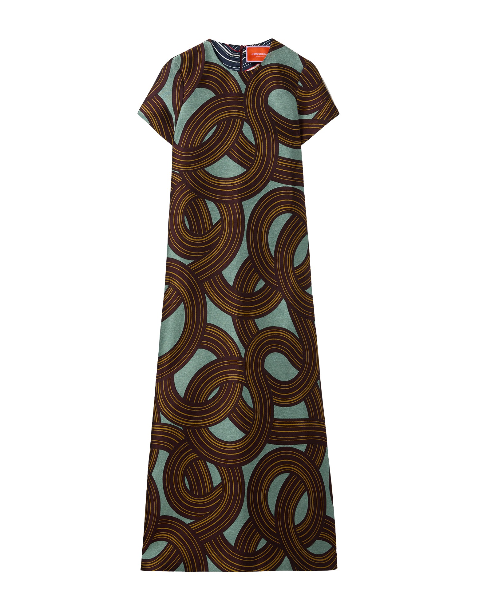 La-Double-J-Swing-Dress-Montecarlo-Dusty-Blue-in-Jacquard85857_nobg La DoubleJ Swing Dress Montecarlo Dusty Blue in Jacquard - Dresses - Milanese Maximalist Fashion at Luxury Shoes